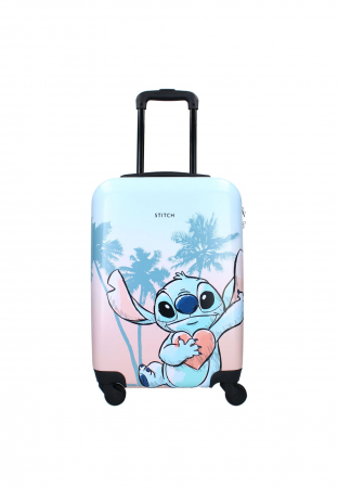 Geanta-troler Stitch, imprimeu cu desene animate, 31.8L, 46x33x21 cm, Albastru glaciar [0]