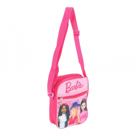 Borsete si Genti - Geanta umar, 2 compartimente, 21x15x5 cm, multicolor, Barbie