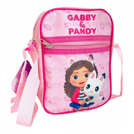 Borsete si Genti - Geanta umar, 2 compartimente, 21x15x5 cm, multicolor, Gabby's Dollhouse