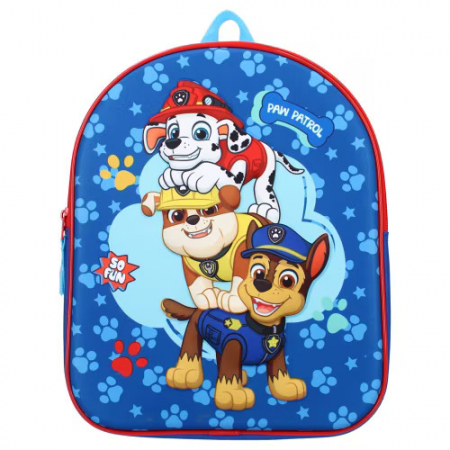 Ghiozdane și Rucsacuri - Ghiozdan 3D, multicolor, dimensiuni 32x26x11 cm, Paw Patrol never stop laughing