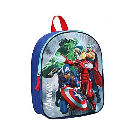 Accesorii școlare - Ghiozdan Avengers Save The Day (3D), 12 x 25 x 31 cm