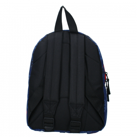 Ghiozdan copii, 31 x 23 x 8 cm, cu doua compartimente, multicolor, bretele ergonomice, intarite si ajustabile, Fight Against Wrong, Spiderman [3]
