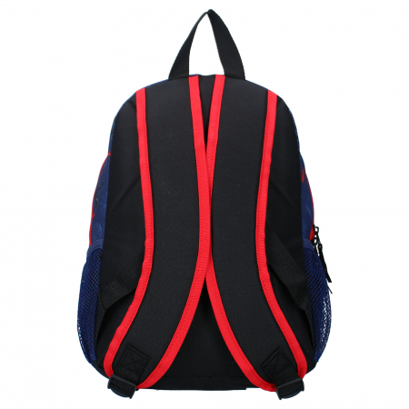 Ghiozdan copii, 35 x 27 x 18 cm, cu doua compartimente, buzunare laterale, multicolor, bretele ergonomice, intarite si ajustabile, Fight Against Wrong, Spiderman [3]