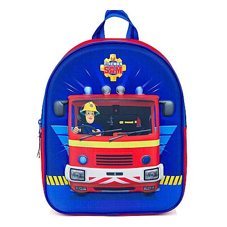 Ghiozdan Fireman Sam 3D, 31 x 25 x 12 cm [0]