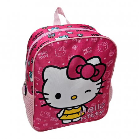 Ghiozdane și Rucsacuri - Ghiozdan gradinita, 29x24x10 cm, bretele ajustabile si intarite, multicolor, My Style, Hello Kitty