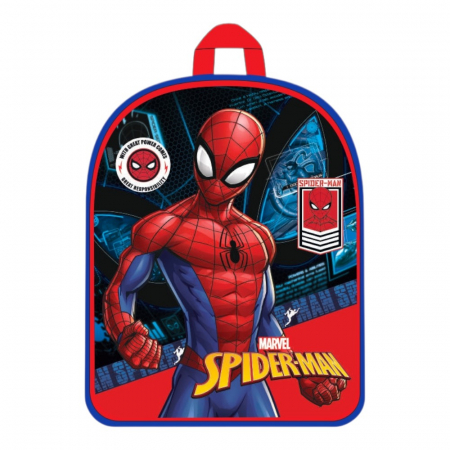 Ghiozdan gradinita, 30x26x10 cm, bretele ajustabile si intarite, multicolor, Spiderman [1]
