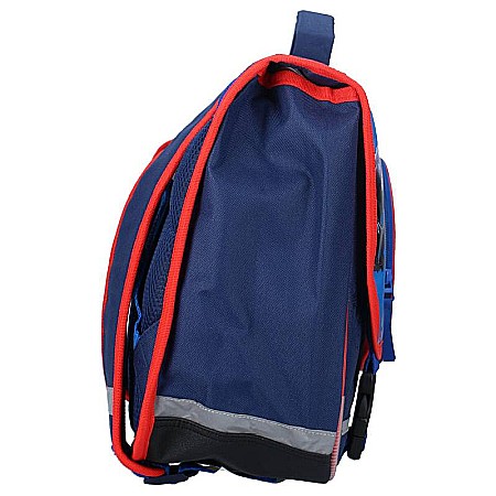 Ghiozdan multicolor, cu 3 compartimente, 34x37x17 cm, Own Your Destiny, Spiderman [2]