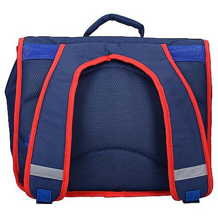 Ghiozdan multicolor, cu 3 compartimente, 34x37x17 cm, Own Your Destiny, Spiderman [3]