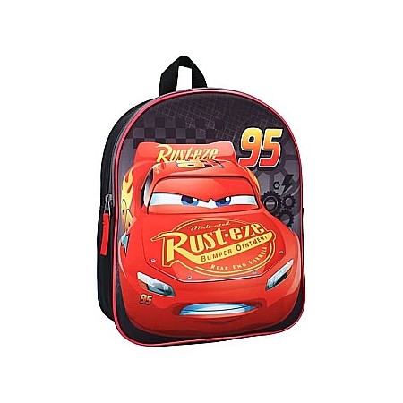 Ghiozdan poliester, 3D, Rusteze 95, negru, 32 x 11 x 26 cm [0]