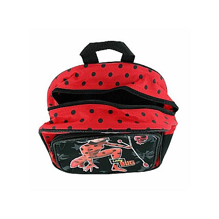 Ghiozdan poliester, Bia, Lady Bug, roșu cu negru, 31 x 25 x 9 cm [2]