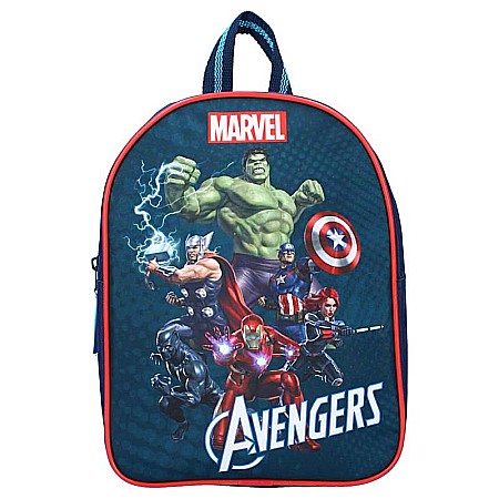 Ghiozdane și Rucsacuri - Ghiozdan preșcolari Marvel Avengers, 28 x 21 x 7 cm