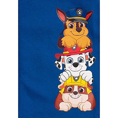 Hanorac copii cu glugă, albastru, 100 % bumbac,  Paw Patrol [1]