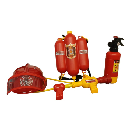 Mașină electrică de pompieri, pentru o persoană, Roșu, 12V, cu telecomandă, Sunete/Muzică, Greutate maximă suportată 30 kg, 115x65x60 cm [6]