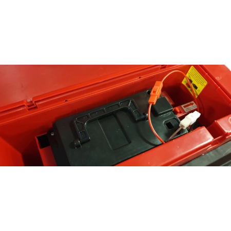 Mașină electrică de pompieri, pentru o persoană, Roșu, 12V, cu telecomandă, Sunete/Muzică, Greutate maximă suportată 30 kg, 115x65x60 cm [5]