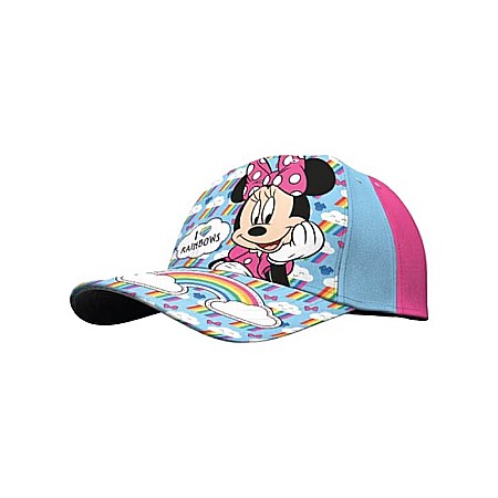 Copii - Șapcă copii, multicolor, bumbac, Rainbows, Minnie Mouse