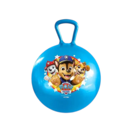 Jocuri sportive pentru copii - Minge gonflabilă de sărit pentru copii, greutate maximă suportată 50 kg, albastru, Paw Patrol