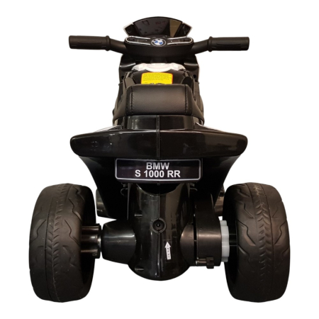 Mini tricicletă electrică cu licență BMW S1000RR, pentru o persoană, Negru, 6V, Sunete/Muzică, Lumini, Greutate maximă suportată 20 kg, 66x37x44 cm [3]
