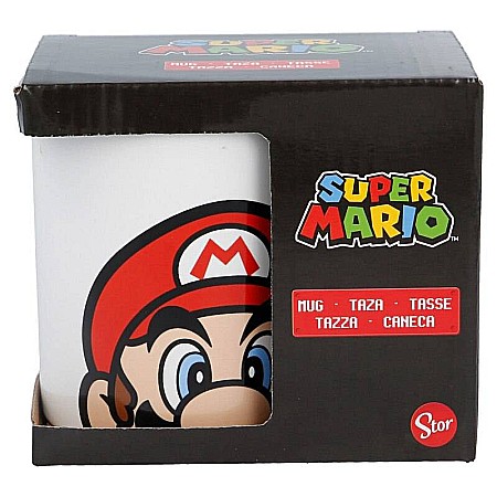 Pahare, farfurii și căni - Cană ceramică 325 ml, Multicolor, Super Mario