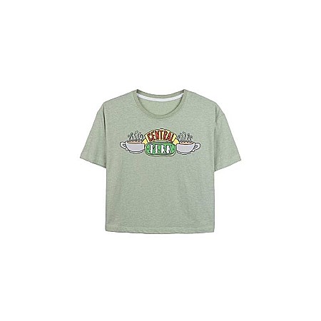 Tricouri damă - Tricou Friends cu cafeneaua Central Perk, Verde