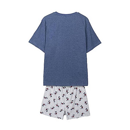 Pijama bărbați cu mânecă scurtă, bumbac, multicolor, Mickey Mouse, Disney [1]