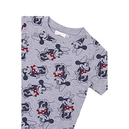 Tricou copii 100% bumbac, gri, Minnie Mouse, Disney [2]