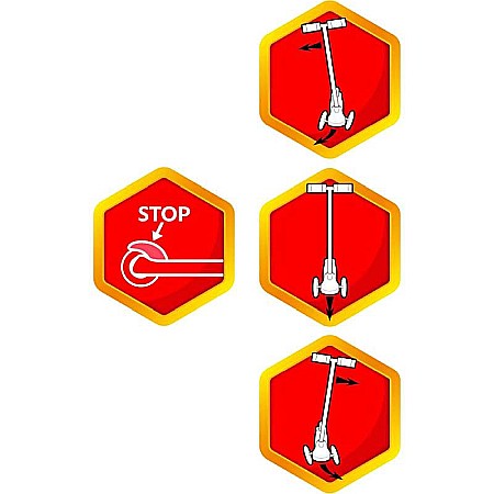 Trotinetă intuitivă cu 3 roți, multicolor, mânere confortabile, platformă antiderapantă, roți acoperite cu material PVC, frână posterioară cu piciorul, Paw Patrol [2]