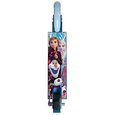 Trotinetă pliabilă cu 2 roți, Frozen, ghidon ajustabil, mânere pliabile, platformă antiderapantă, frână posterioară cu piciorul, 3 ani +, multicolor [2]