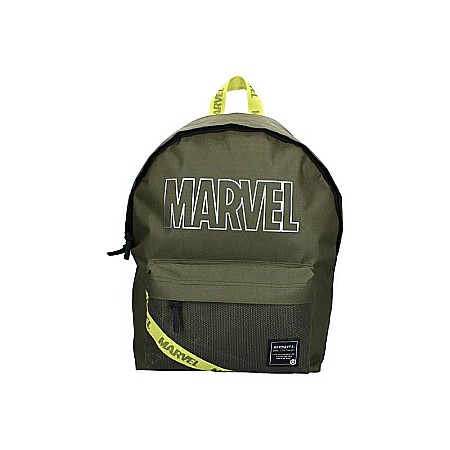 Adulți - Rucsac cu imprimeu Marvel, Verde, 43x30x14 cm