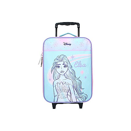 Copii - Geantă-troler cu imprimeu cu Frozen II - 14.7L, Lila, Albastru glaciar