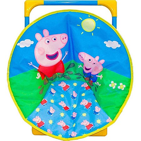 Scaun pliant, Plastic/Țesătură, 48 cm, Multicolor, Peppa Pig [2]