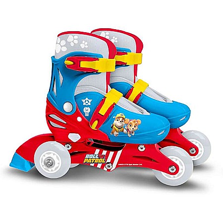 Role - Role reglabile 2 în 1 pentru copii, multicolor, mărimea 27-30, Paw Patrol