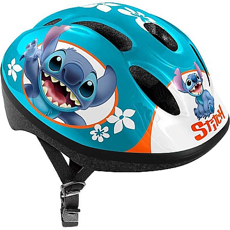 Set protecție pentru copii, cască cu mărime reglabilă, genunchiere și cotiere, multicolor, 3-6 ani, Stitch [1]