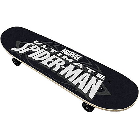 Skateboard - Skateboard Copii, 70 x 20cm, 9 straturi de arțar, placă antiderapantă, rulmenți Abec-5, multicolor, Spiderman
