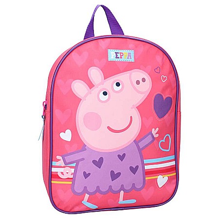 Accesorii școlare - Ghiozdan grădiniță, 29x22x9 cm, multicolor, Peppa Chosen Ones, Peppa Pig