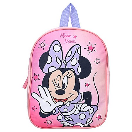 Ghiozdan grădiniță, 29x22x9 cm, multicolor, bretele ajustabile și căptușite, Minnie Mouse Feeling Positive [1]