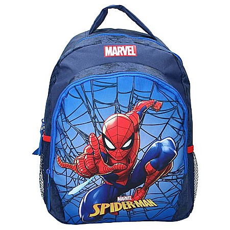 Ghiozdan cu două compartimente, multicolor, 35x27x18 cm, cu bretele ajustabile și căptușite, Spiderman Tangled Webs [1]