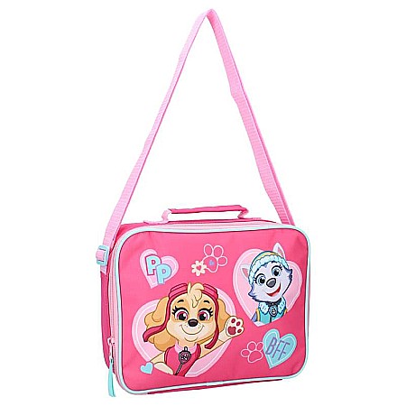 Accesorii școlare - Geantă termică pentru gustări, 19x25x8 cm, multicolor, Paw Patrol Happy Girls Club