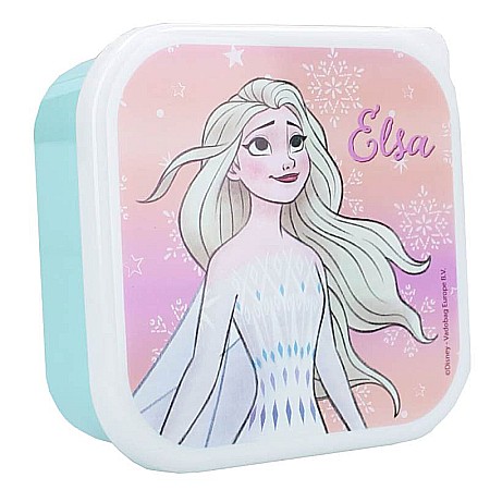 Set 3 caserole alimentare pentru copii, multicolor, plastic fără BPA, Frozen [2]