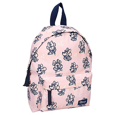 Rucsac cu două compartimente, multicolor, 31x23x9 cm, cu bretele ajustabile și căptușite, Minnie Mouse Simply Kind [3]