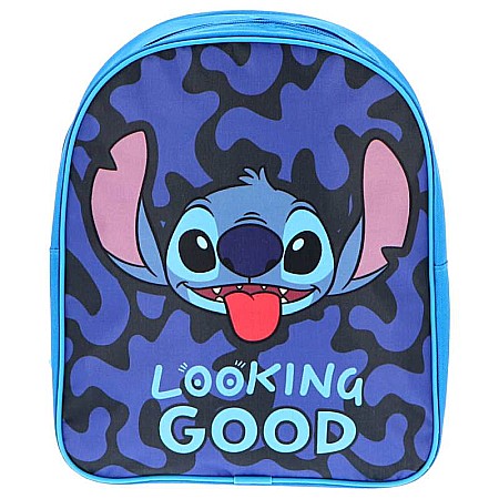 Ghiozdane și Rucsacuri - Ghiozdan pentru copii Lilo si Stitch, albastru, 31 x 26 x 9 cm