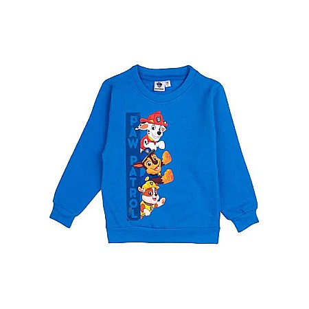 Copii - Bluză copii cu mânecă lungă, albastru, 100% bumbac, Oh Yeah, Paw Patrol