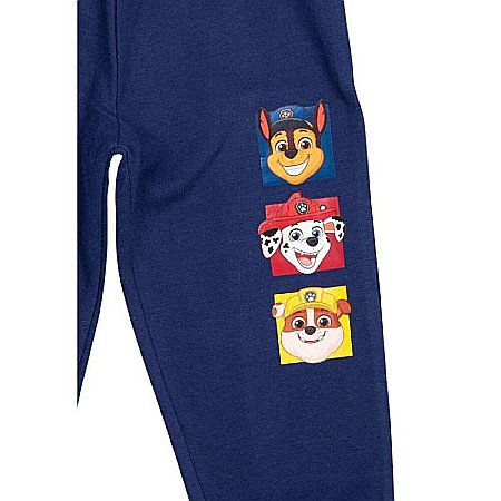 Pantaloni trening băieți, albastru, 100% bumbac, Smile, Paw Patrol [1]