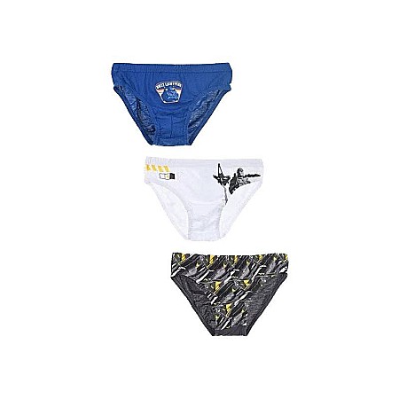 Lenjerie intimă și șosete - Set 3 chiloți pentru băieți, 100% bumbac, multicolor, Buzz Lightyear