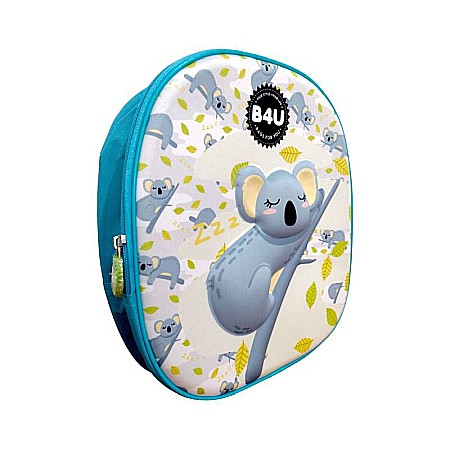 Accesorii școlare - Ghiozdan grădiniță Homio, 3D, 30x10x25 cm, bretele ajustabile și întărite, multicolor Koala