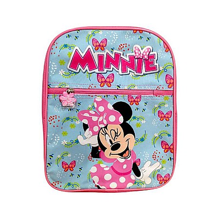Ghiozdan cu un compartiment principal și buzunar, 30x8x23 cm, bretele ajustabile și întărite, multicolor, Minnie Mouse [1]