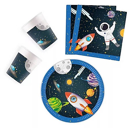 Seturi - Set petrecere 36 piese, multicolor, Rocket Space