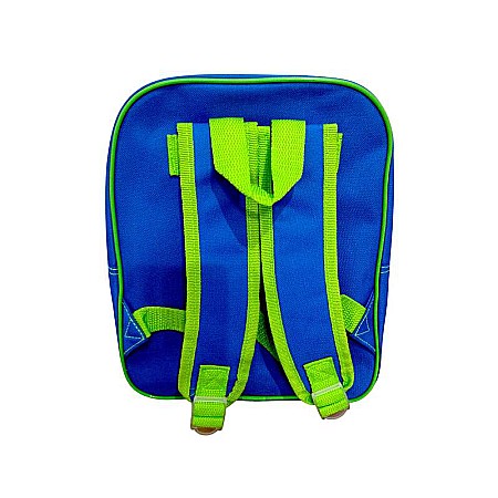 Set ghiozdan cu un compartiment principal și buzunar, 29x24x10 cm și săculeț sport 25x20 cm, bretele ajustabile și întărite, multicolor, Sonic [3]