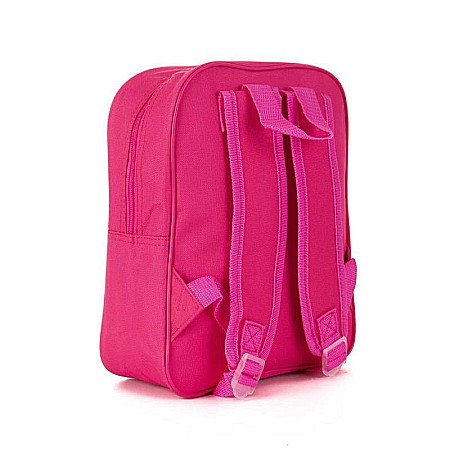 Ghiozdan cu un compartiment principal și buzunar, 30x8x23 cm, bretele ajustabile și întărite, multicolor, Barbie [1]