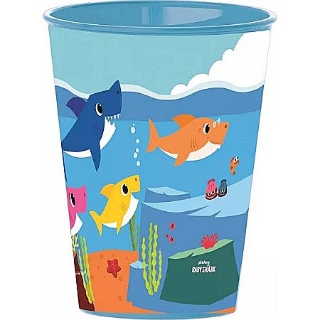 Pahare, farfurii și căni - Pahar plastic Baby Shark, 260 ml