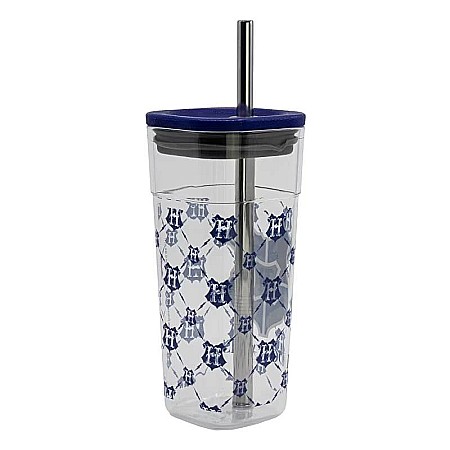 Pahar plastic tip Tumnler, cu pai inox și capac, 540 ml, Harry Potter [2]